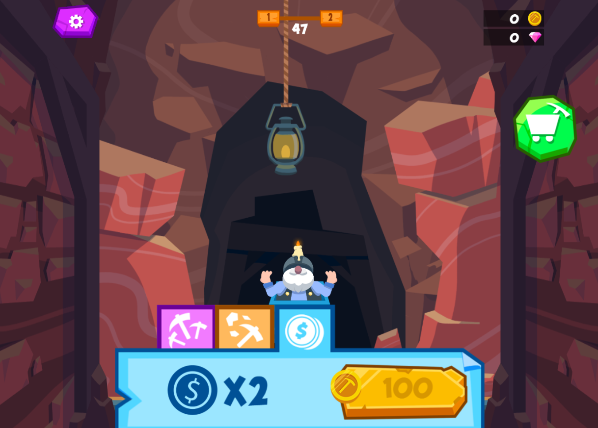 Cavern Clicker Game Play Online